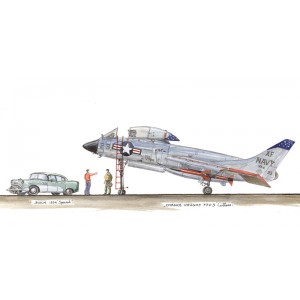 CHANCE VOUGHT F7U-3 Cutlass                                                                         