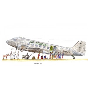 DOUGLAS DC-3 Air Sénégal                                                                            