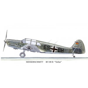 MESSERSCHMITT Bf 108 B Taifun                                                                       